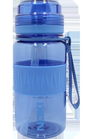 Noki Kids Su Matarası Tritan Pipetli Silikon Kemerli 400 Ml Çok Renkli