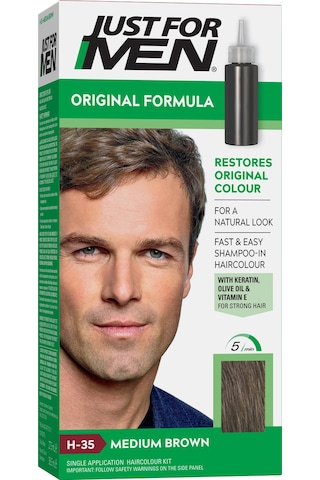Just For Men Saç Boyası Orta Kahverengi H - 35 Orta Kahverengi
