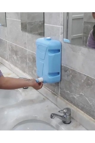 Sıvı Sabunluk 5kg Butonlu Pembe