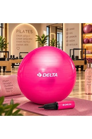 65 Cm Kutulu Deluxe 160 Cm - 169 Cm Boy Aralığında Olanlar Için Uygun Pilates Topu Ve Pompa Seti