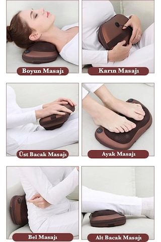 Relax Ev Araç ve Ofis Ovmalı Masaj Yastığı