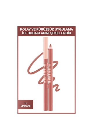 Lifter Liner Dudak Kalemi 011 Upstate + Hyalüronik Asitli Besleyici Yağ İçeren Ruj 101 Upstate pktnemvkomfordudak2-11114 101