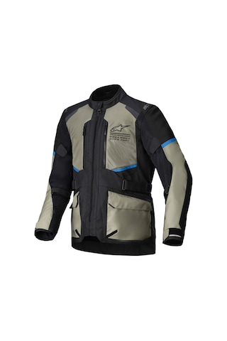Alpinestars Andes Air Drystar Korumalı Motosiklet Montu Gri Siyah