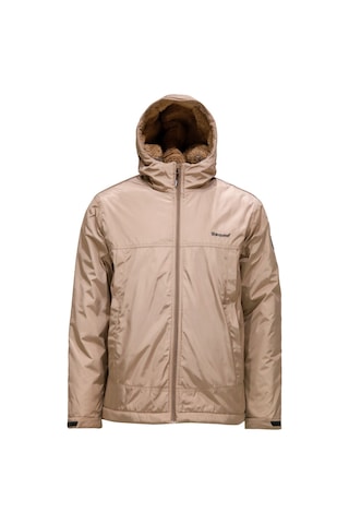 Erkek Kapitone Kapüşonlu Içi Peluş Bej Mont 001