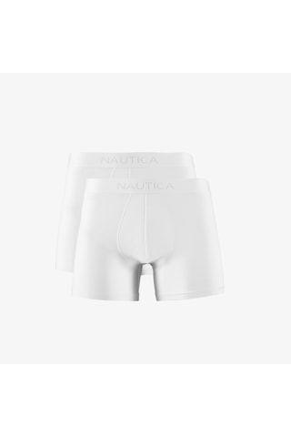 Nautica Nautıca Erkek Beyaz 2'Li Boxer X15304T 1Bw Beyaz