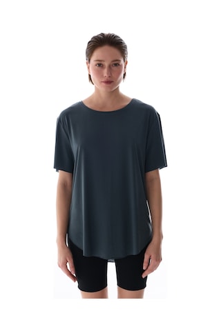 Penti Gri Bisiklet Yaka Oversize Modal T-Shirt