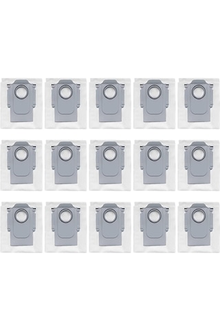 Eastmeeetwest--roborock Q Revo Robot Süpürge Için 15'li Paket Toz Torbası Roborock P10