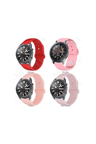 Huawei Watch Gt Gt2 Gt2E Gt2 Pro Gt3 46Mm Kordon Silikon Spor Kor