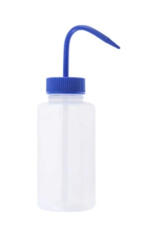 Borox Piset 500 ML Yıkama Şişesi Geniş Boyunlu Mavi Kapak