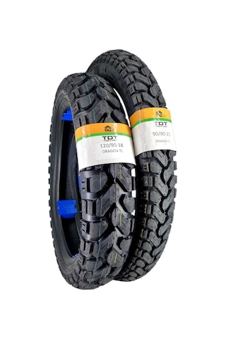 2026 Üretim Ktm 125 Exc Uyumlu 120/90-18 Arka 90/90-21 Ön Dubleks Yarı Yol Yarı Arazi Enduro Lastik Seti