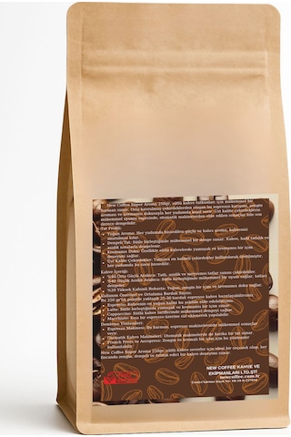 Süper Aroma 250gr Sütlü Kahve Tutkunları İçin Kremamsı Ve Dengeli Espresso Harmanı Çekirdek