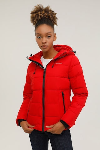 Lumberjack W-sn31 Apreskı Coat 2pr Kırmızı Kadın Kısa Kaban 000000000101165594 Kırmızı