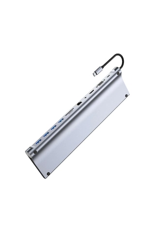 11/12-in-1 Type C Dock Usb C Hub 3.0 Splitter Çoklayıcı 4k Rj45 Sd/tf Vga Hdmı Uyumlu Dizüstü Bilgisayar