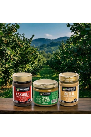 Karadere Fındık Süper Üçlü 950 G