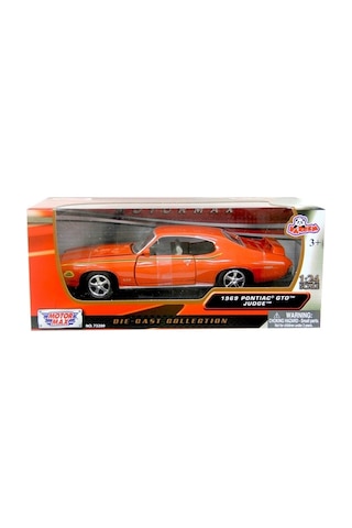 1 24 1969 Pontıac Gto Judge Klasik Model Araba Turuncu Pontiac