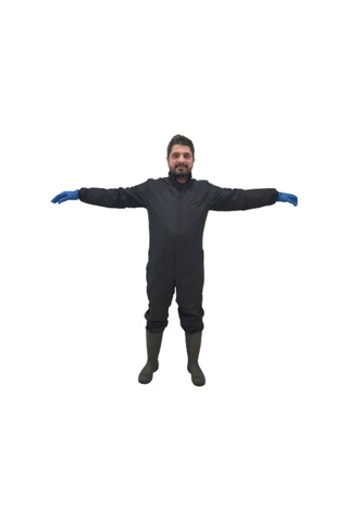 Veteriner Iş Tulumu Su Itici - Xl