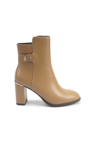 Nine West Olıvıer 5pr Camel Kadın Topuklu Bot 000000000102012112 Kahverengi