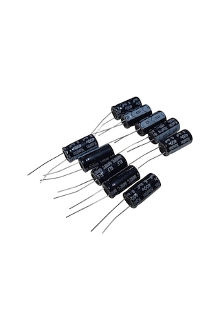 10 Adet 6.8uf 400v Elektrolitik Kondansatör 10x20mm