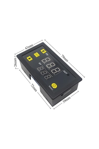 220V Ac Dijital Sıcaklık Kontrol Cihazı Led Ekran Termostat W3230