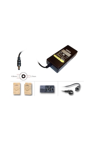 Teknikshop HP Uyumlu Compaq Nw8240, Nx8220 Şarj Adaptörü (90W) 19V 4.74A 1.7Mm\4.8