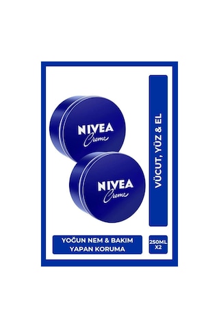 Nivea Creme Nemlendirici Bakım Kremi 2 x 250 ML