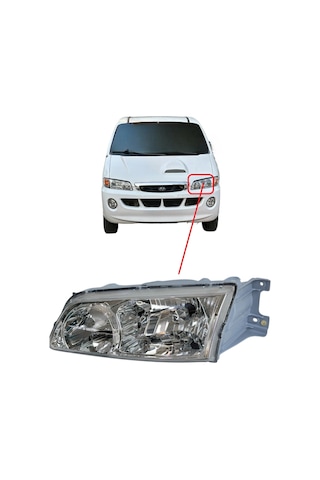 Hyundai Starex Ön Far Sol Elektirikli 2002-2008 Modeller