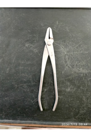 Omeniv Master İmzalı Karbon Çelik Makas Bonsai Telleme Pensesi