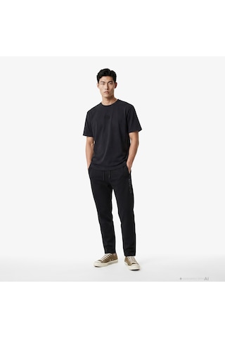 Unıted4 Regular Fit Erkek Siyah T-shirt Taste26aw 2800282