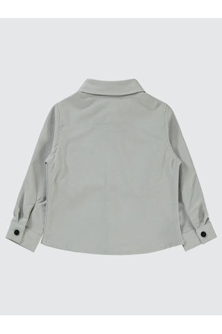 Civil Boys Erkek Çocuk Gömlek 2-5 Yaş Gri Gri