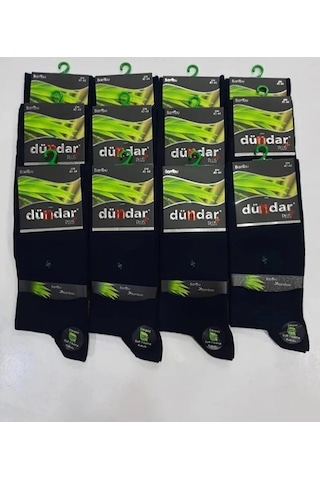 Dündar Çorap Dündar Plus 5602 Erkek Bambu Likralı Çorap 6 Adet 001