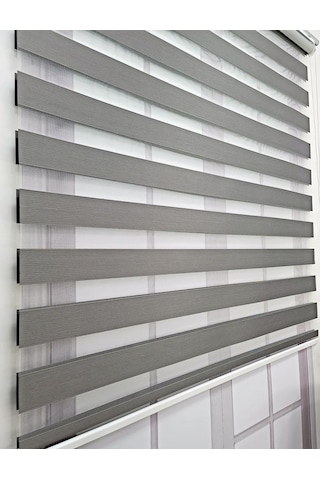 Bbb Stor Zebra Perde Gri Mz510 Hemen Kargo