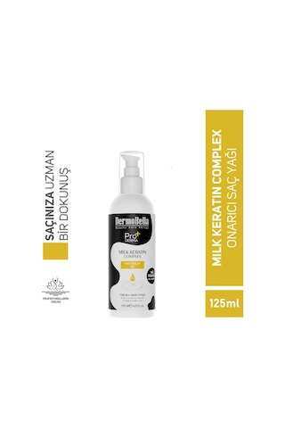 Milk Keratin Complex Besleyici Ve Onarıcı Saç Bakım Yağı 125 Ml