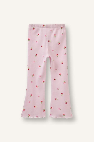 Defacto Meyve Baskılı Waffle Tayt Kız Bebek H3006a526sppn671 Pembe-pn671