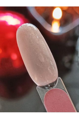 Glamour By Mia 137 Simli Açık Pembe Kalıcı Oje 15 Ml Hema Free Tpo Free Krem