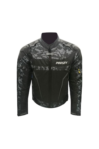 Motoanl Motosiklet Montu Ce Onaylı Reflektörlü 4 Mevsim Maxdura Kumaş Hörgüçlü Model Motor Mont Camo