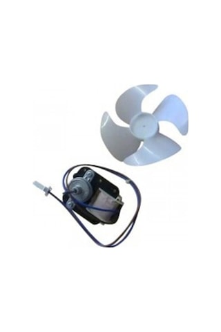 Arçelik Uyumlu Buzdolabı Fan Motoru + Pervane - 530917149