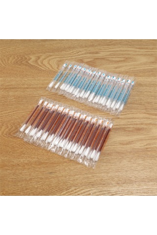 Wezone İlk Yardım İçin Dezenfektan Kotton İğne Seti - 50 İyot + 50 Alkollü, Cilt Ve Yaralar İçin, Seyahat Ve Günlük Kullanım