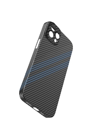 Hoco Apple Uyumlu iPhone 14 Pro 6.1 Kılıf Kevlar Texture Kamera Korumalı Tele