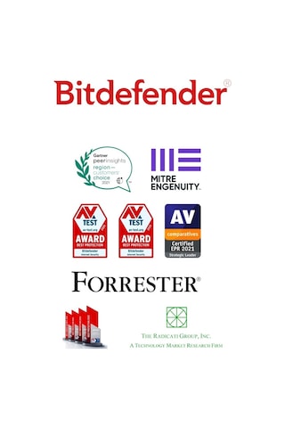 Bitdefender Total Security Lisans 5 Kullanıcı 1 Yıl