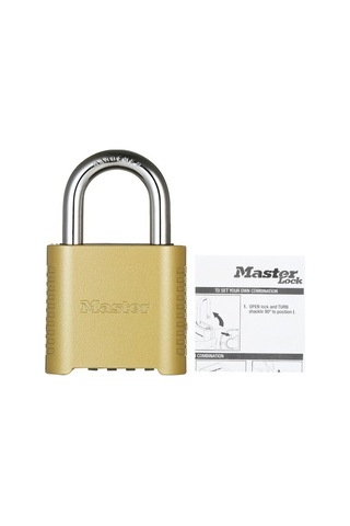 Jokmae Pirinç Kaplama Kombinasyon Kilidi - 8mm Kancalı, Güvenlik Aksesuarı