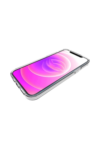 Apple Uyumlu iPhone 14 Tchs Süper Silikon Kılıf-renksiz Renksiz Renksiz