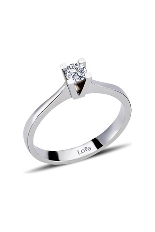 Lova 0,21 Karat Pırlanta Tektaş Yüzük - 1050012