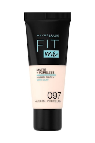 Maybelline New York Fit Me Matte+Poreless Fondöten No:97 Natural Porcelain
