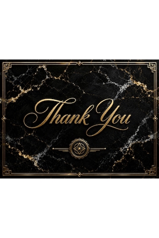 Premium Mermer Desenli Teşekkür Kartı Gold Yaldız Görünümlü Thank You Kartı 100 Adet - Siyah - 091 Premium Mermer Desenli Teşekkür Kartı Gold Yaldız Görünümlü Thank You Kartı 100 Adet - Siyah - 091