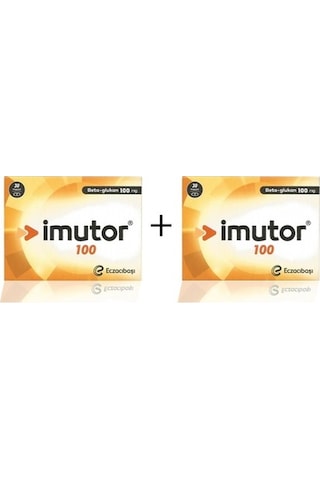 Imutor 100 Mg Beta Glukan 30 Kapsül 2 Adet