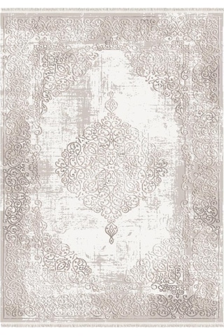 İpek Halı Gaspara 14506 Krem Modern Salon Halısı