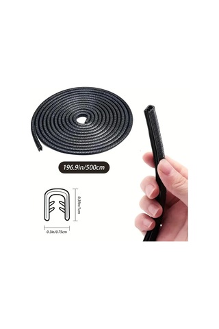 5 Metrelik Araba Kapı Kenar Koruma Şeridi Rulosu - 9019498483920ynt