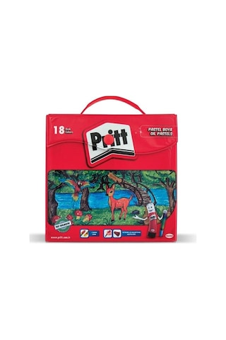 Pritt Çantalı Pastel Boya 18'li