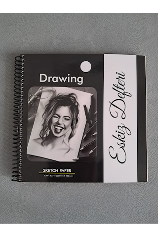 Eskiz Defteri, Çizim Defteri , Sketchbook 20cm X 20cm