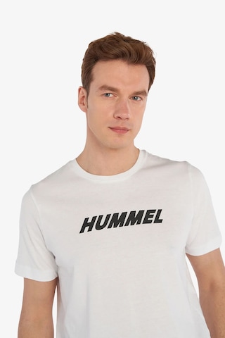 Hummel Hmlelemental Logo Cotton Tee Erkek Beyaz T-shirt 911947-9001 Beyaz